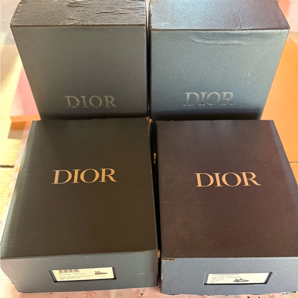 Dior empty box bundle